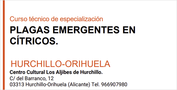 PLAGAS EMERGENTES EN CÍTRICOS